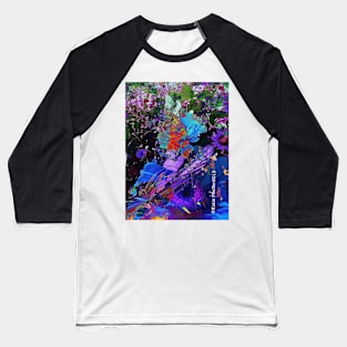 Abstract Butterfly photo collage Baseball T-Shirt